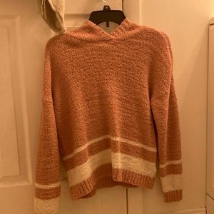 Pink republic hooded sweater
